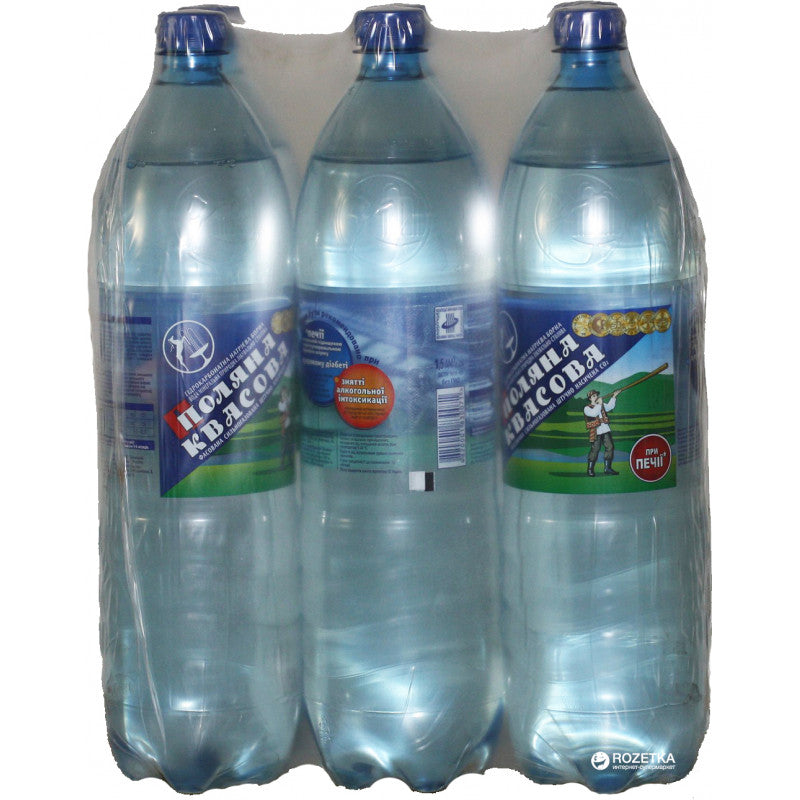 Polyana Kvasova Natural Mineral Water – 6x1.5L