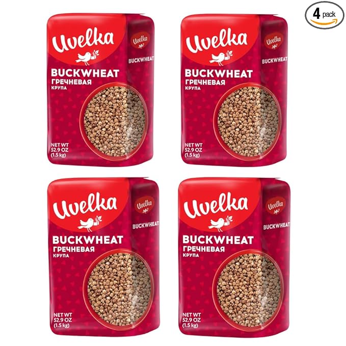 UVELKA BUCKWHEAT EXTRA 1500GR x 4 PACK